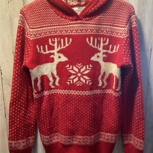 Red Reindeer Sweater
